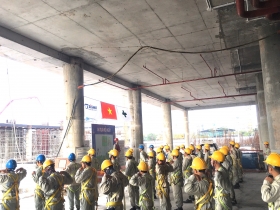 Tiến độ thi công tại dự án Wyndham Soleil Đà Nẵng tuần 27